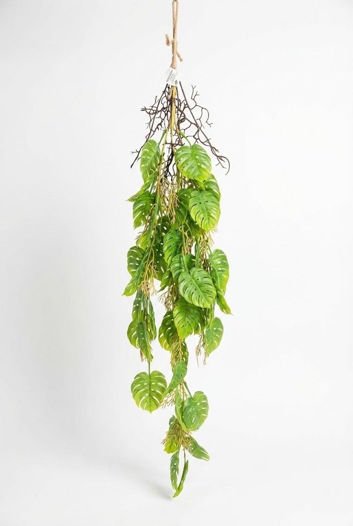 Colgante De Monstera Artificial
