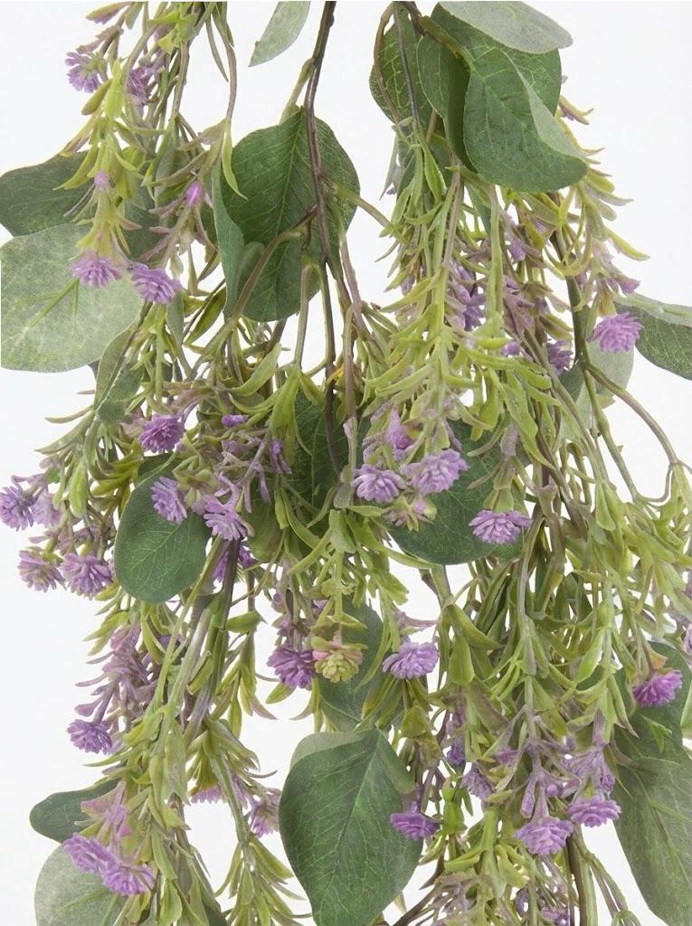 Colgante De Dólar Con Flor Artificial